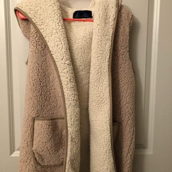 Hooded Sherpa Vest - Picture 3 of 3